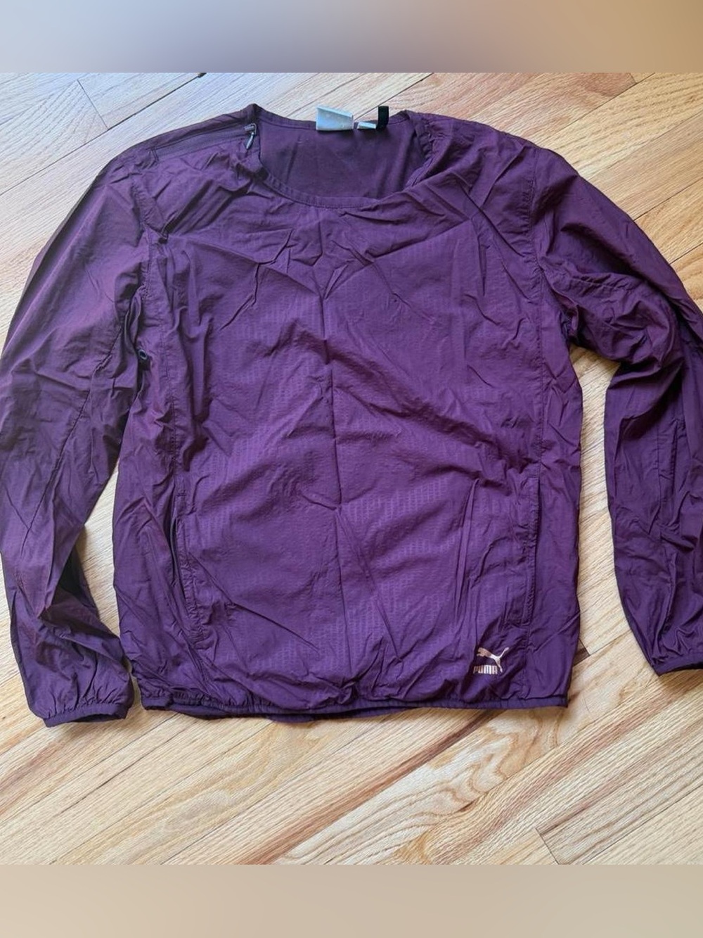 Puma Women’s Purple Lightweight Long-Sleeve Pullover